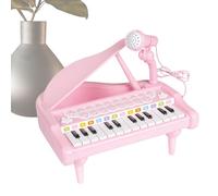 Toy Piano | Compact Educational Music Instruments With Microphone - Child Piano Keyboard With Microphone,for Birthday Christmas New Year Preschool Kindergarten Kids Girls Children