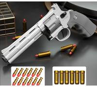 toy Plastic Guns, Foam Blaster Revolver Toy Gun ，Teens Garden Action Activity Shooting Games,Pretend Play Toy Pistol,does not need load each time.long