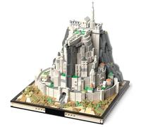 TOY PLAYER Ideas Architecture Mini Building Castle Set with Light, Not Compatible with Lego,MOC Block Set for Adult Film Fans,STEM Christmas Birthday Gift Toy