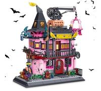 TOY PLAYER Mini Bricks Ideas Magic Lab Halloween Building Blocks Set, Collectible for Adults, Mint Toy, Creative Gift for Boys & Girls from 14 Years (1022 Pieces)