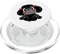Toy Poodle Cute Dog Puppy Pet Funny Animal Art Illustration PopSockets PopGrip for MagSafe