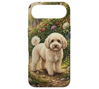 Toy Poodle Dog in Enchanted Garden Case for iPhone Air