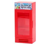 Toy Refrigerator for Kids,Simulated Cola Freezer | Desk Ornament Cola Vending Machine Toy for Birthday Boys Girls Daycare Indoor Camping Travel Hobbyists Holidays Collectors Classroom