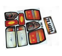 Toy Restore Replacement Stickers Fits Little Tikes Classic Pick up Truck (No Eyes)