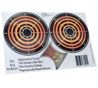 Toy Restore Replacement Stickers fits Little Tikes Country Cottage Playhouse Round Burners