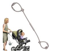 Toy Safety Straps - 51.5x2x0.5cm Adjustable Teether Holder Chain, Toy Strap | Multi-Functional High Chair Accessories Clip for Travel, Plane, Stroller Prevents Loss Length