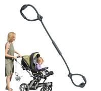 Toy Safety Straps - 51.5x2x0.5cm Adjustable Teether Holder Chain, Toy Strap | Multi-Functional High Chair Accessories Clip for Travel, Plane, Stroller Prevents Loss Length