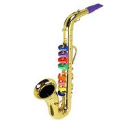 Toy Saxophone Instrument - Lightweight Structure, Easy Press Keys, Brilliant Audio Output, Compact Carrying Design | Learning Music at Cas