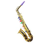 Toy Saxophone Kids - Educational Music Toy, Interactive Play Tool | Bright Sound With Abs Structure, Easy Grip Body For Kindergarteners, Young Learners, And Musics Loving (5.12x3.74x14.17 Inches)