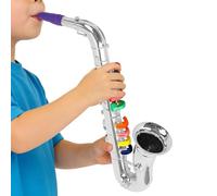 Toy Saxophone Kids Musical Instrument Educational Learning Music Toy For Boys Girls Beginner Role Play Party Birthday Holiday School Stage Performance Talent Show Entertainment Gift
