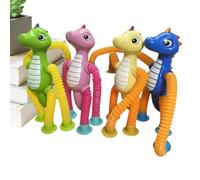 Toy Sensory Tubes - Dinosaur Theme Calming Toys, Medium Size With Emotion-Soothing Design, Fun And Engaging, Perfect For Travel Home Commuting Dorm Picnic Adults Pupils Boys Girls Students