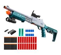 Toy Shotgun Soft Bullet Foam Dart Toy Gun Blaster Shell Ejecting with Accessories Gift for Boys Outdoor Games