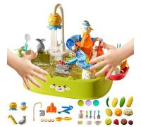 Toy Sink Pretend Role Dishwasher Game