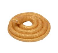 Toy Snake - 31.5 Inch Realistic Snake,Garden Props to Keep Birds Away, April Fools' Day Pranks and Halloween Decoration