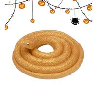 Toy Snakes - 31.5Inch Simulation Snake,Garden Snake Props to Keep Birds Away, April Fools' Day Pranks and Halloween Decoration