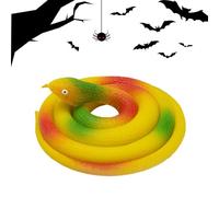 Toy Snakes | Faux Snake 31.5-Inch - Scary Garden Props Animal Model Toys Halloween April Fools' Day Party Prank Props