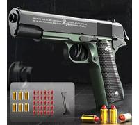 toy,Soft Bullet Toy Gun Shell Ejecting,No need to load, automatic shell ejection. Toy Pistol for Boys, Foam Dart Blaster, Shooting Game Gun Toy Pistol Model, Ejecting Toy Gun