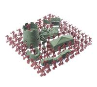 Toy Soldier Action Figures Set | Engaging Playset with Detailed Soldier Men - Creative Learning, Pretend Battle Scenes, Room Decor Toys for Children 3-8 Years, Ideal for Boys and Girls