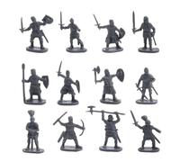 Toy Soldiers Army Men In Various Poses - Assorted Figures Playsets,Traditional Green Army Figures For Kids, Action Play Set For Imaginative Battle Games