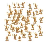 Toy Soldiers for Boys - Action Figures, Miniature Army Men with Assorted Battle Poses, Realistic Ancient Model Statues, Ideal for Cake Decorations Board Games