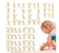 Toy Soldiers for Boys - Soldiers Figures Toy,100x Miniatures Ancient Model Statues Board Game for Girl Boy Educational Projects Pretend Play Cake Decorations