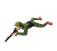 Toy Soldiers for - Soldier Boy Action Figure | Electric Action Figure Soldier, Interactive Toy Soldier, Electric Crawling Soldier with Sound and Light, Model Travel Toy for Girls