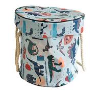 Toy Storage Bag, Storage Mat Bag and Floor Play Mat Bag, Quickly Clean Up Toy Indoor and Outdoor Portable Children's Toy Drawstring Bag for Lego Building Block (B)