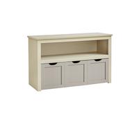 Toy Storage for Kids with Wheels 30 x 102 x 60 cm, Sand Beige