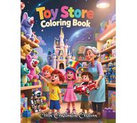 Toy Store Coloring Book: Fun & Relaxing Coloring Pages of Toys, Playrooms, Shops & Childhood Magic for Kids, Teens & Adults (Magical Worlds Coloring Series)