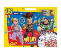 Toy Story 4 Artist Pad - Acid Free - Fine Tooth - Perfect for Sketching Drawing More - Professional Student Kids Landscape Painting - Portable Arts & Crafts Accessories - Ideal Childrens Gift