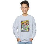 Toy Story 4 Buzz To Infinity Sweatshirt Disney White 5-6 Years