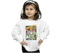 Toy Story 4 Buzz To Infinity Sweatshirt Disney White 5-6 Years