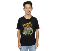 Toy Story 4 Buzz To Infinity T-Shirt Disney Black 5-6 Years