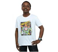Toy Story 4 Buzz To Infinity T-Shirt Disney White 5-6 Years