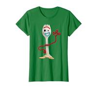 Toy Story 4 Forky T-Shirt, Women, Kelly Green, Small