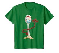 Toy Story 4 Forky T-Shirt, Youth, Kelly Green, Medium
