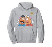 Toy Story 4 Mr And Mrs Potato Head Pullover Hoodie, Adult Unisex, Heather Grey, XX-Large