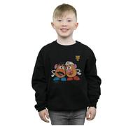 Toy Story 4 Mr And Mrs Potato Head Sweatshirt Disney Black 5-6 Years