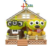 Toy Story 4 Pixar Alien Remix Carl Fredricksen & Dug 2 Figures & House, Disney Plus Pixar Toy Story & Dug Days Mashup Movie Character, Authentic Detail, Collector's Gift from 6 Years (GXH00)
