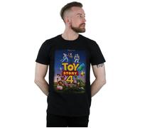 Toy Story 4 Poster Art T-Shirt Disney Black XXXL