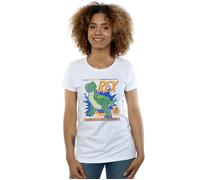 Toy Story 4 Rex Terrifying Dinosaur Cotton T-Shirt Disney White S