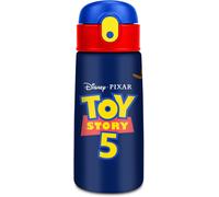 Seven Toy Story 5 Water Bottle, Blue, 460 ml, Stainless Steel, BPA Free, Airtight, Hot 12 H/Cold 24 h, Leak-Proof, Reusable, School, Sports, Travel, Child, Gift Idea