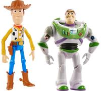 Disney And Pixar Toy Story 7-inch Woody And Buzz Action Figure Toys 2-Pack, Pizza Planet Adventure