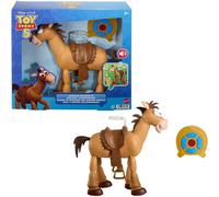 Mattel Disney and Pixar Toy Story 5 Giddy-Up Bullseye RC 12-Inch Scale remote controlled horse toy with sounds and clip for figure sold separately, JKV52