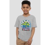 Toy Story Aliens Let'S Roll Kids T-Shirt Disney Grey 7-8 Years