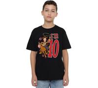 Toy Story Boys Birthday Woody I'm 10 Unisex Kids T-Shirt, Black, 9-10 Years UK