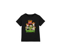Toy Story Boys Group Terror Unisex Kids T-Shirt, Black, 12-13 Years UK