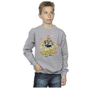 Toy Story Buzz To Infinity Sweatshirt Disney Grey 5-6 Years