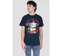 Toy Story Buzz Toy To The World Mens T-Shirt Navy Toy Story Navy S