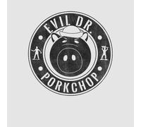 Toy Story Evil Dr Porkchop Men's T-Shirt - Grey - 5XL